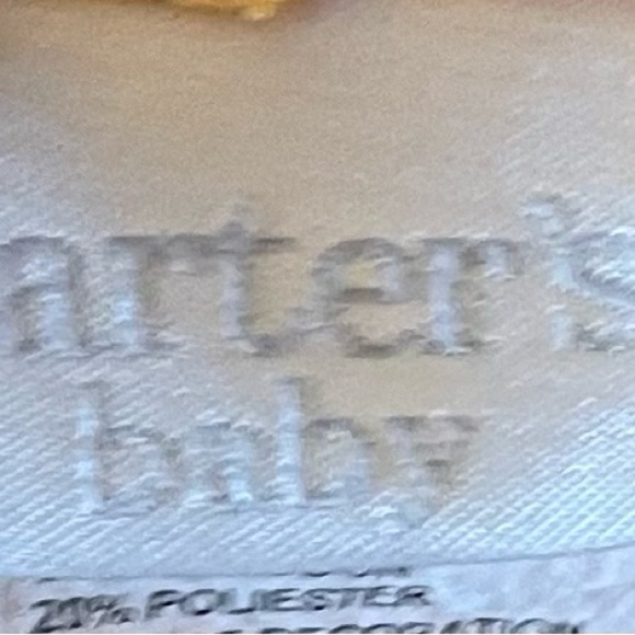 Vintage Y2K Carter's Baby Yellow Orange Terrycloth Hooded Romper 0-3M Fish Patch - Picture 3 of 5